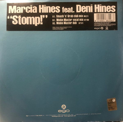 Marcia Hines Feat. Deni Hines - Stomp! (2007, Italy, Vinyl)