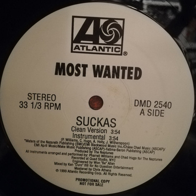 Philly's Most Wanted - Suckas (1999, US, Vinyl)
