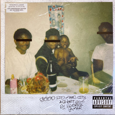 Kendrick Lamar - Good Kid, M.A.A.D City (2022, Europe, Vinyl)