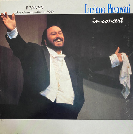 Luciano Pavarotti - Luciano Pavarotti In Concert (1987, Germany, Vinyl)