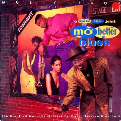 Branford Marsalis Quartet Featuring Terence Blanchard - Music From Mo Better Blues (1990, Europe, Vinyl)