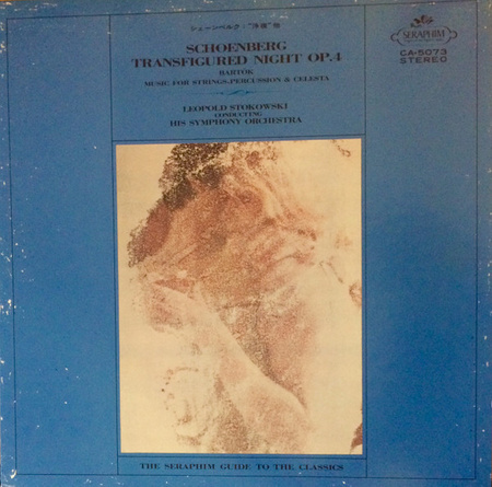 Arnold Schoenberg / Béla Bartók - Leopold Stokowski Conducting Leopold Stokowski And His Symphony Orchestra - Transfigured Night Op. 4 / Music For Strings, Percussion & Celesta (0, Japan, Vinyl)