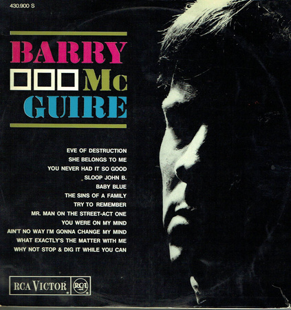 Barry McGuire ‎– Eve Of Destruction