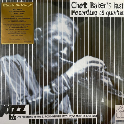 Chet Baker - Chet Baker's Last Recording As Quartet (2023, Europe, Vinyl)