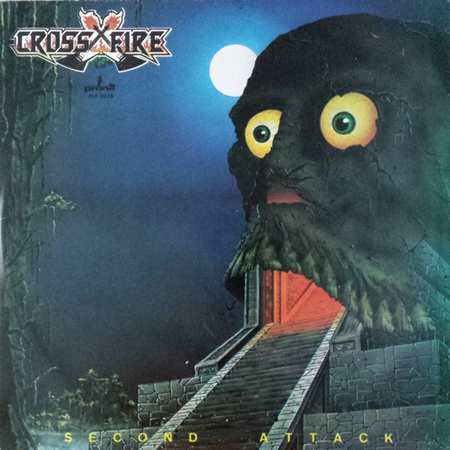 Crossfire (6) - Second Attack (1986, Poland, Vinyl)