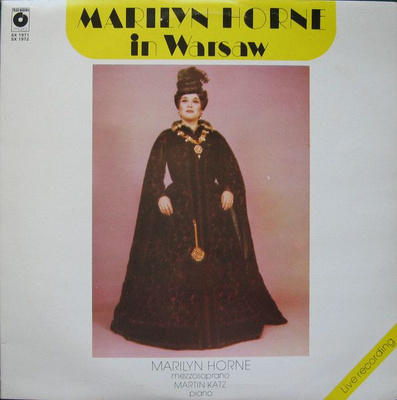 Marilyn Horne - In Warsaw (1980, Vinyl)