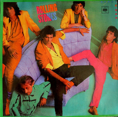 Rolling Stones, The - Dirty Work (1986, India, Vinyl)