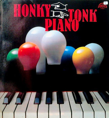 Various - Honky Tonk Piano (1986, Vinyl)