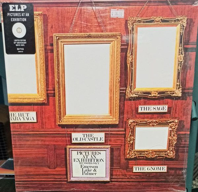 Emerson, Lake & Palmer - Pictures At An Exhibition (2021, White, Gatefold, Vinyl)