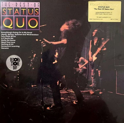 Status Quo - The Rest Of Status Quo (2021, Purple, Record Store Day 2021 exclusive, Vinyl)