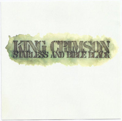 King Crimson - Starless And Bible Black (UK & Europe, CD)