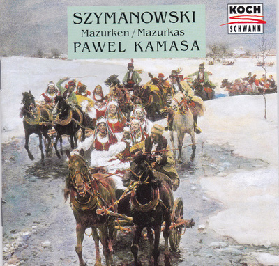 Karol Szymanowski, Paweł Kamasa - Mazurkas (1996, Europe, CD)