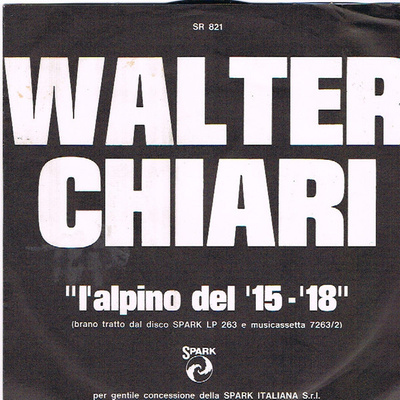Walter Chiari - L'Alpino Del '15-'18 (1973, Italy, Vinyl)