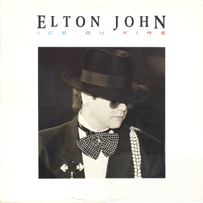 Elton John - Ice On Fire (1985, Europe, Vinyl)
