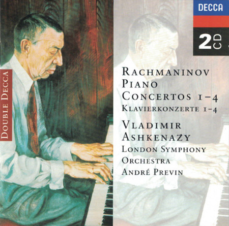 Sergei Vasilyevich Rachmaninoff - Vladimir Ashkenazy, London Symphony Orchestra, André Previn - Piano Concertos 1-4 (1995, Europe, CD)