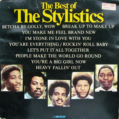 Stylistics, The - The Best Of The Stylistics (1975, Netherlands, Vinyl)