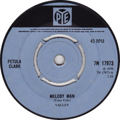 Petula Clark - Melody Man (1970, UK, Vinyl)