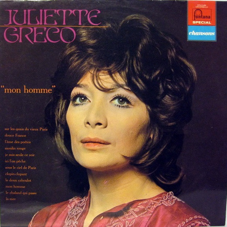 Juliette Gréco - Mon Homme (0, France, Vinyl)