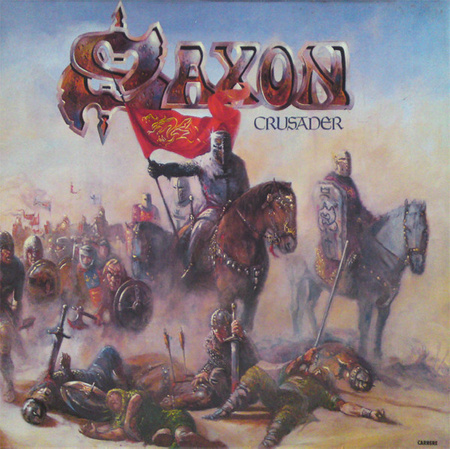 Saxon - Crusader (1984, France, Vinyl)