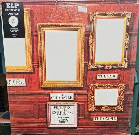 Emerson, Lake & Palmer - Pictures At An Exhibition (2021, White, Gatefold, Vinyl)