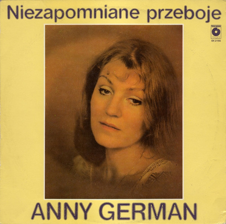 Anna German - Niezapomniane Przeboje Anny German (1983, Poland, Vinyl)