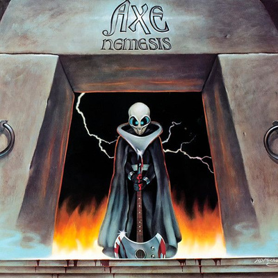 Axe - Nemesis (1983, Europe, Vinyl)