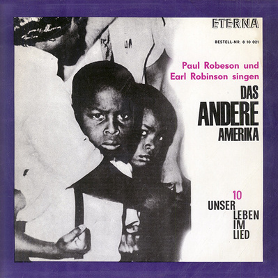 Paul Robeson, Earl Robinson - Das Andere Amerika (Paul Robeson Und Earl Robinson Singen) (1966, German Democratic Republic (GDR), Vinyl)