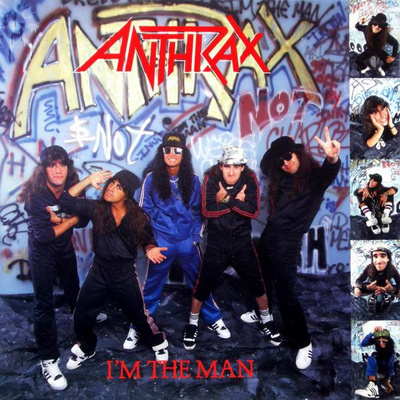 Anthrax - I'm The Man (1987, Europe, Vinyl)