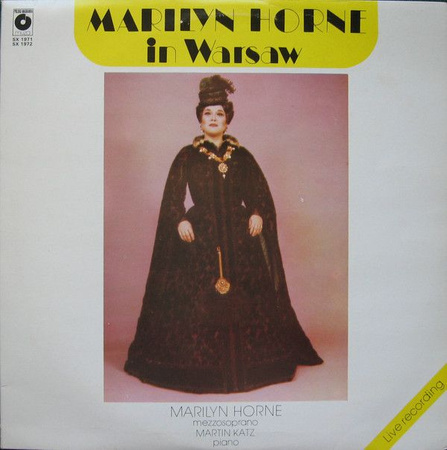 Marilyn Horne - In Warsaw (1980, Vinyl)