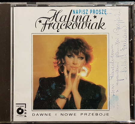 Halina Frąckowiak - Napisz Proszę... (1992, Poland, CD)