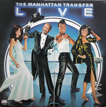 Manhattan Transfer, The - Live (1978, UK, Vinyl)
