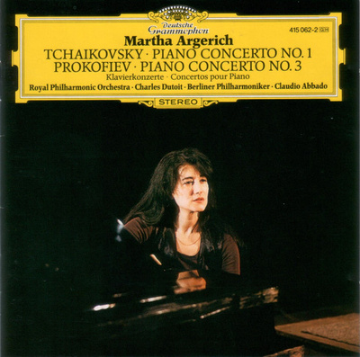 Pyotr Ilyich Tchaikovsky, Sergei Prokofiev, Martha Argerich - Piano Concerto No. 1 / Piano Concerto No. 3 (1985, Germany, CD)