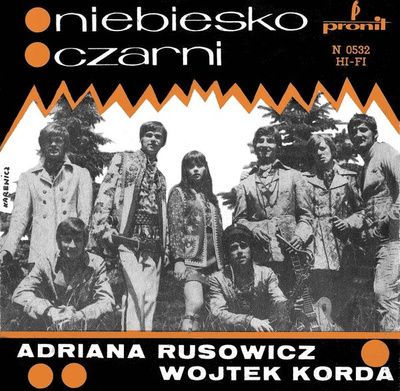 Niebiesko-Czarni - Adrianna Rusowicz - Wojciech Korda - Here We Go Again (1968, Poland, Vinyl)