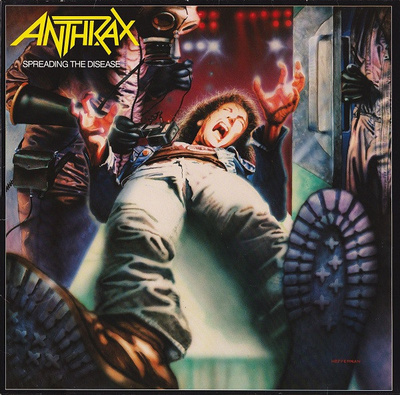 Anthrax - Spreading The Disease (1986, Europe, Vinyl)