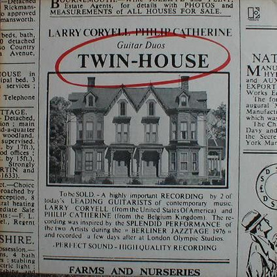 Larry Coryell - Philip Catherine - Twin-House (1977, US, Vinyl)