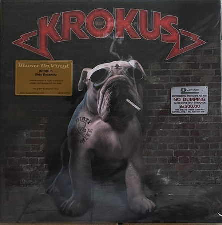 Krokus - Dirty Dynamite (2021, Gatefold, Red Translucent, Vinyl)