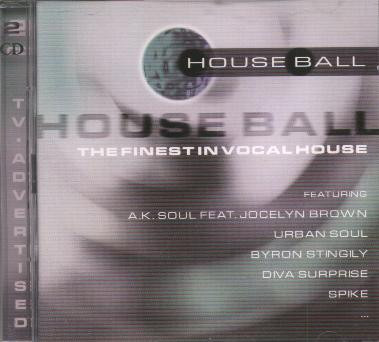 Various - House Ball - The Finest In Vocal House (1999, Germany, CD)