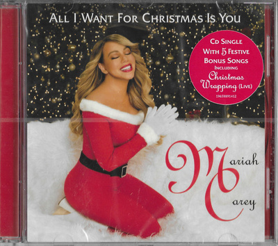 Mariah Carey - All I Want For Christmas Is You (2024, Europe, CD)