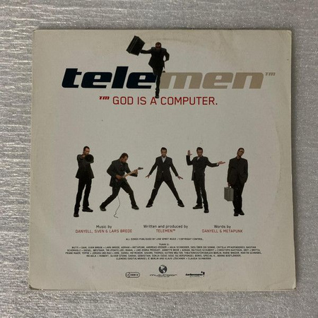 Telemen - God Is A Computer (2004, Vinyl)