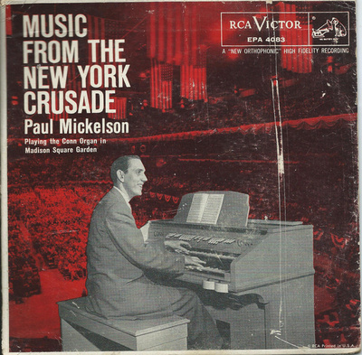 Paul Mickelson - Music From The New York Crusade (1957, US, Vinyl)