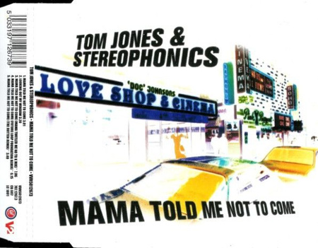 Tom Jones & Stereophonics - Mama Told Me Not To Come (2000, CD)