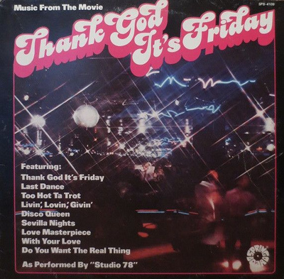 Studio 78 - Thank God Its Friday (Music From The Movie) (1978, Vinyl)