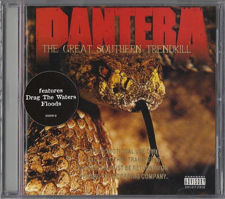 Pantera - The Great Southern Trendkill (1996, US, CD)