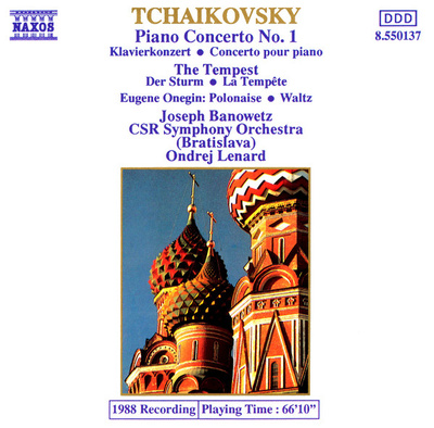 Pyotr Ilyich Tchaikovsky - Piano Concerto No. 1 / The Tempest (1991, Germany, CD)