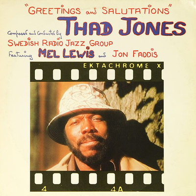 Thad Jones , Radiojazzgruppen Featuring Mel Lewis And Jon Faddis - Greetings And Salutations (1988, Poland, Vinyl)