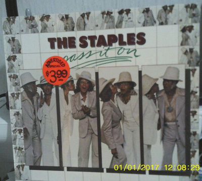 The Staples - Pass It On (1976, Pitman Pressing, Vinyl)