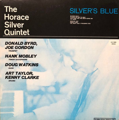 The Horace Silver Quintet - Silvers Blue (Vinyl)