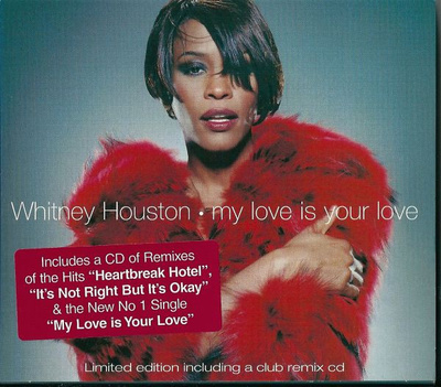 Whitney Houston - My Love Is Your Love (1999, Europe, CD)