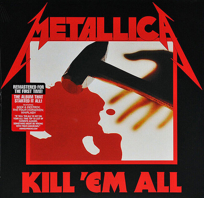 Metallica - Kill 'Em All (2016, Europe, Vinyl)