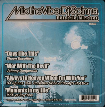 DJ Spinna - Mix The Vibe: Eclectic Mindset (2002, US, Vinyl)